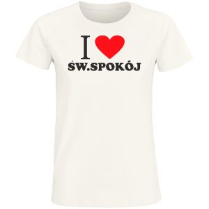 Koszulka I ❤️ św.spokój