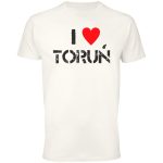 Koszulka I Love Toruń