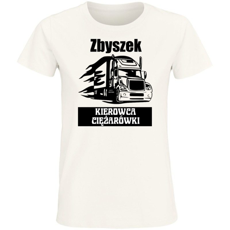 imie kierowca cie ar wki ciezarzwei damska white
