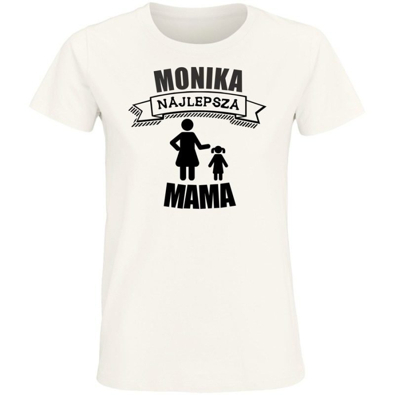 imie najlepsza mama monika damska white