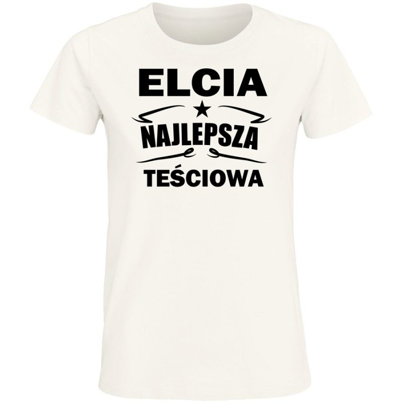 imie najlepsza te sciowa elcia damska white