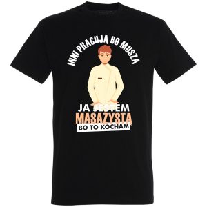 Koszulka ja jestem masażysta