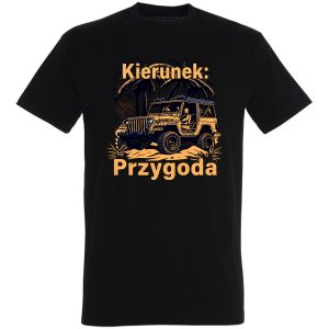 Koszulka Kierunek Przygoda Jeep & Raj