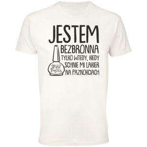 Jestem bezbronna tylko wtedy kiedy schnie mi lakier na paznokciach