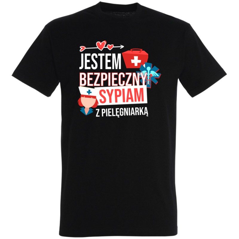 jestem bezpieczny sypiam z pielegniarka meska black 1