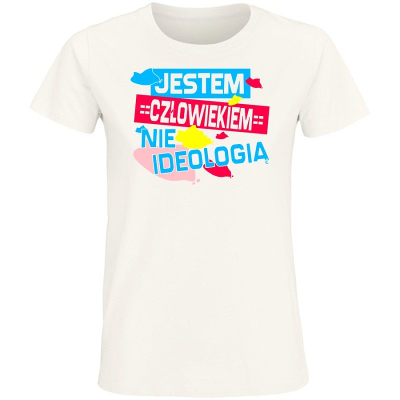 jestem czlowiekiem damska white