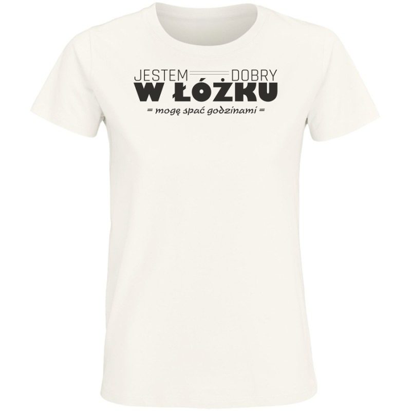 jestem dobry w l o ku mog spa godzinami damska white