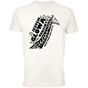 Koszulka głowa rodziny żyrafa