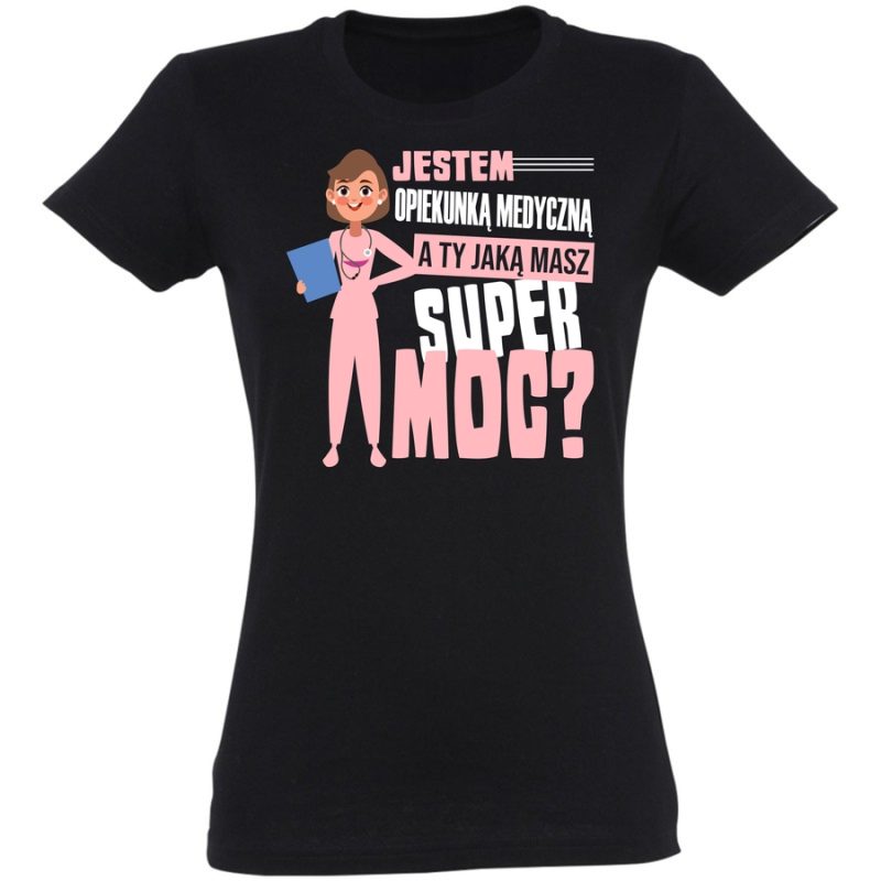 jestem opiekunka medyczna a ty jaka masz supermoc damska black