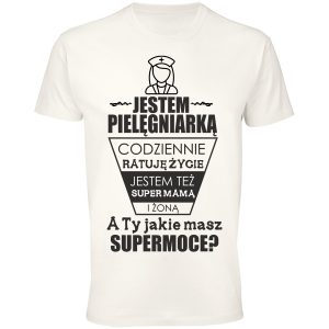 Koszulka pielęgniarka supermoc