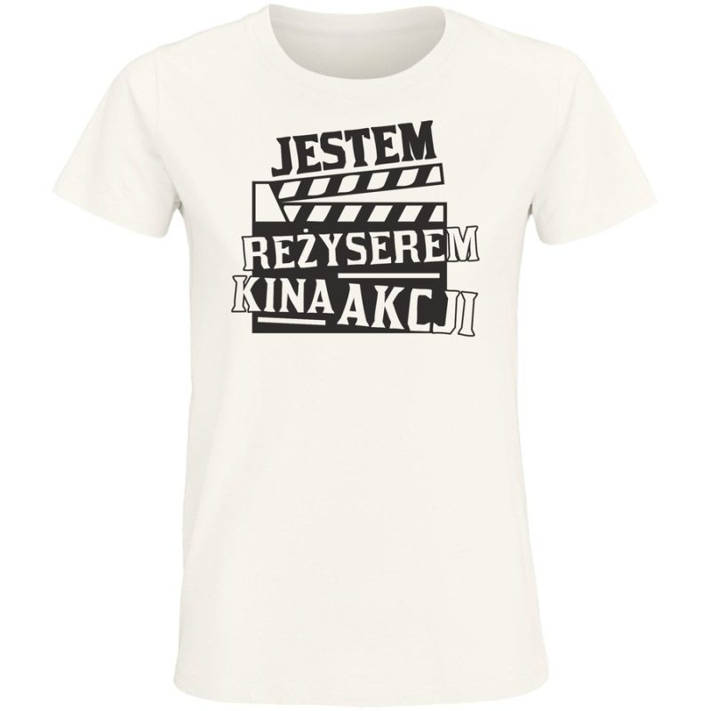 jestem rezyserem kina akcji damska white