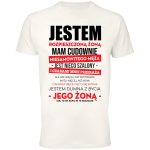 Jestem rozpieszczoną żoną koszulki na urodziny