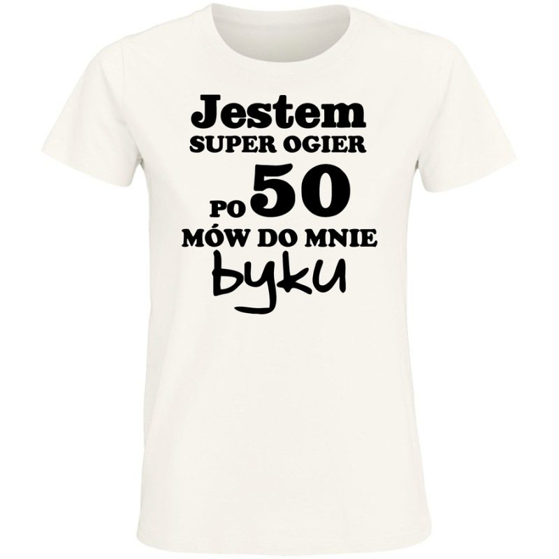 jestem super ogier po 50 m ow do mnie byku damska white