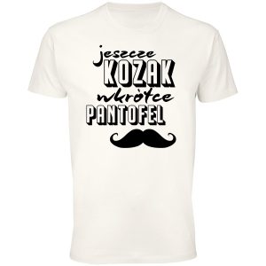 Koszulka jeszcze kozak w krótkie i pantofele