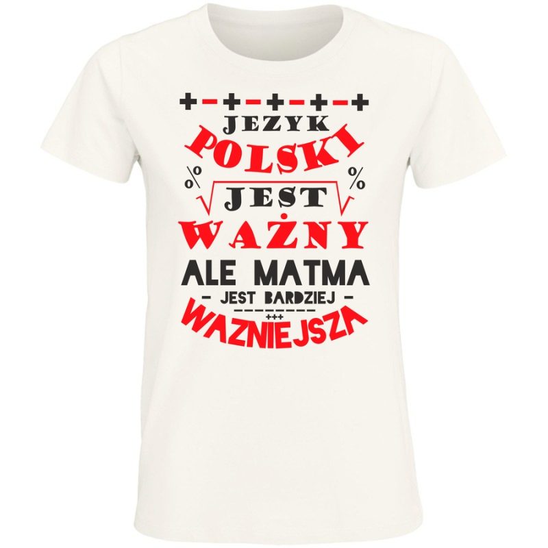 jezyk polski jest wazny damska white