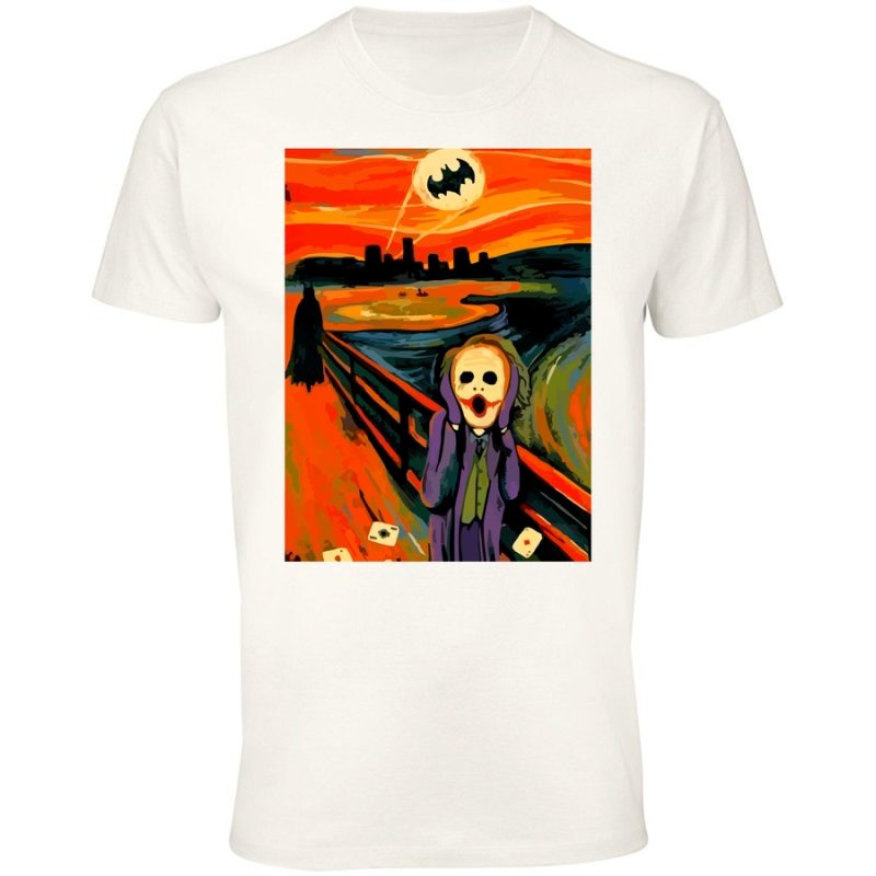 joker munch meska white