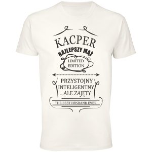 Koszulka Kacper - najlepszy mąż
