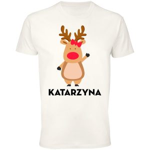 Koszulka Uroczy Renifer Katarzyna