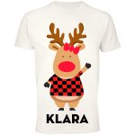 Koszulka z nadrukiem Świątecznym Klara