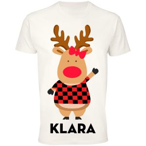 Koszulka z nadrukiem Świątecznym Klara