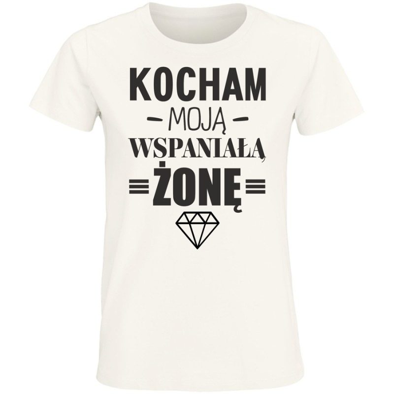 kocham moja wspaniala zoe damska white