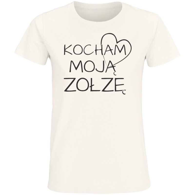 kocham moja zolze damska white