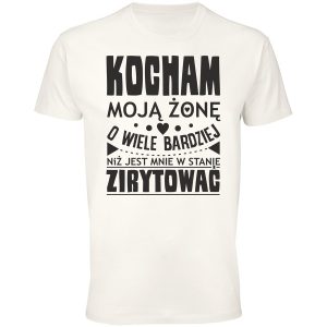 Koszulka kocham moją żonę