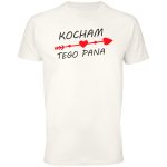 Kocham tego pana z sercem i strzałką