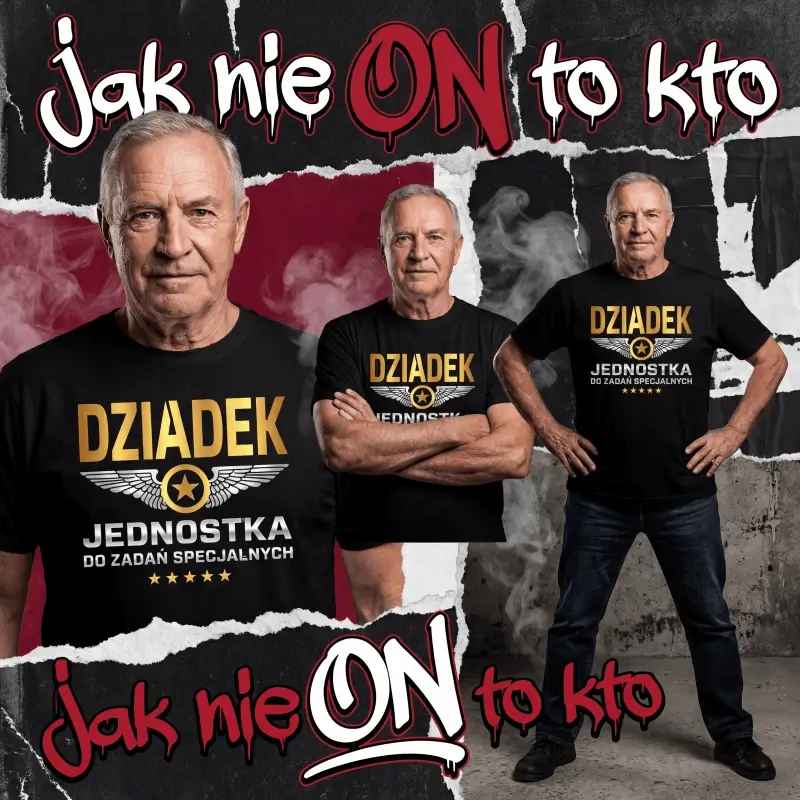 koszulki dla dziadka