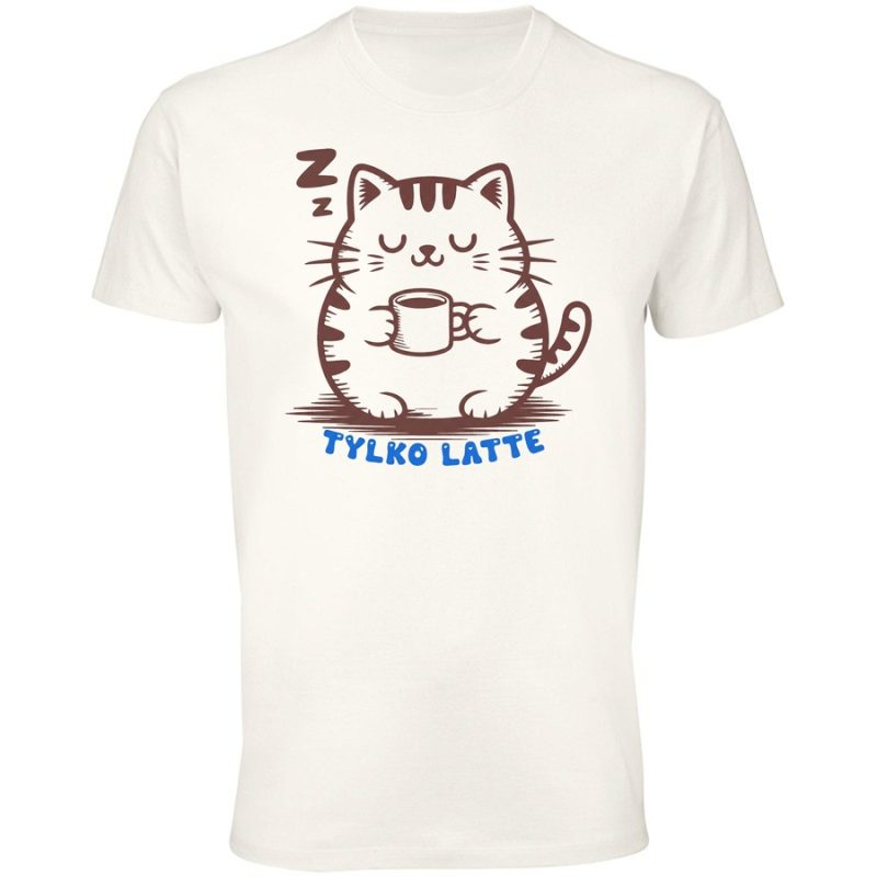 kot tylko latte meska white