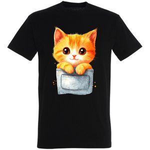 Koszulka Kocie Spojrzenie z kieszonki