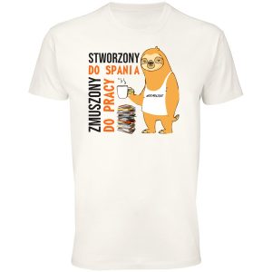 Leniwiec stworzony do spania zmuszony do pracy