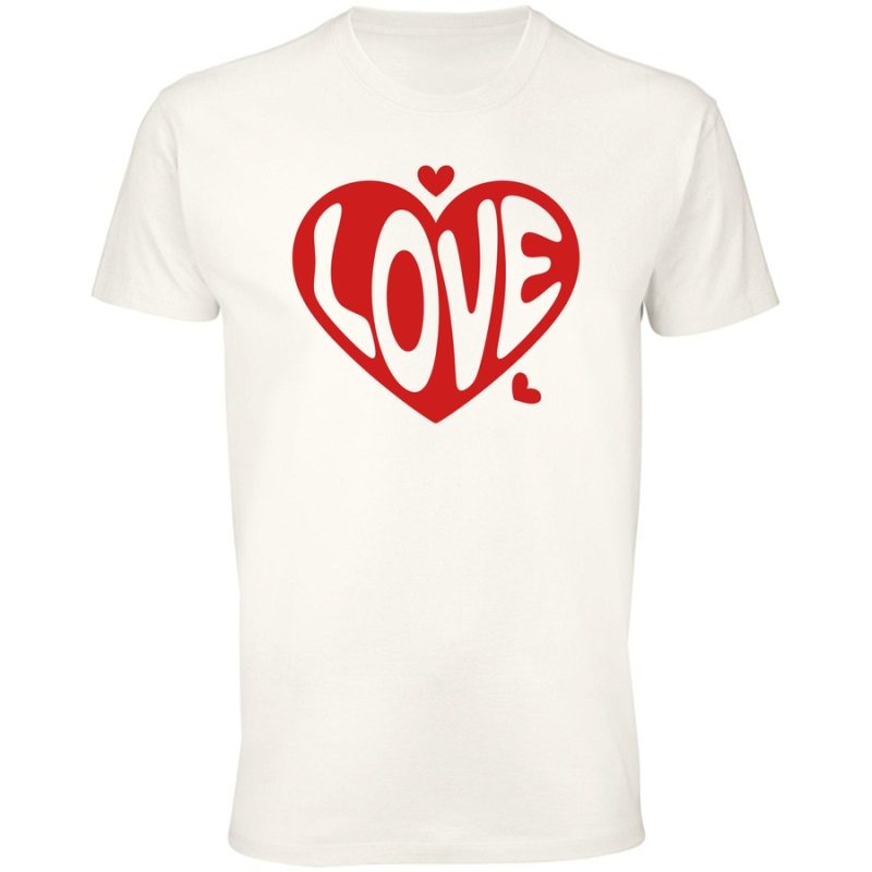 love heart couple matching valentines day 2 meska white
