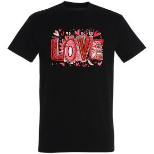 Koszulka LOVE - Grafika Serce