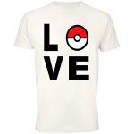 Koszulka Love pokemon