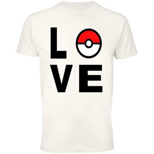 Koszulka Love pokemon