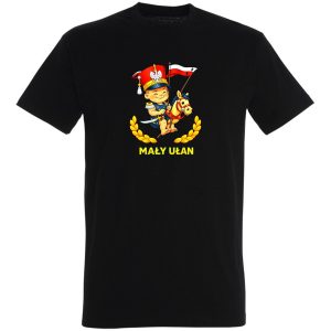 Mały Ułan na koniu