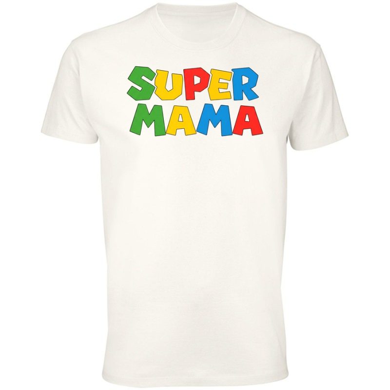 mama super mario2 meska white