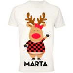 Koszulka świąteczna Marta w kratkę