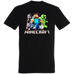 Koszulka Minecraft - Steve i Przyjaciele