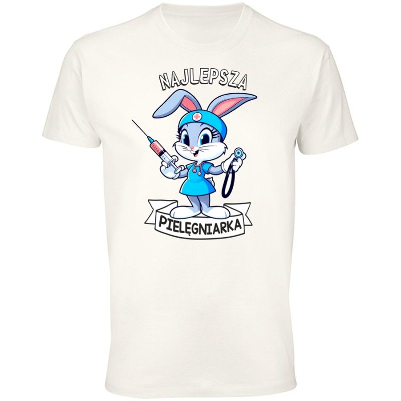 najlepsza pielegniarka lola kr olik bugs meska white