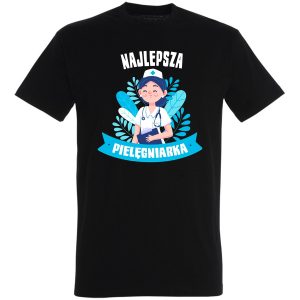 Najlepsza pielęgniarka niebieska prezent