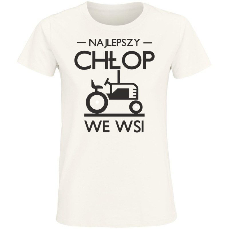 najlepszy chlop we wsi damska white