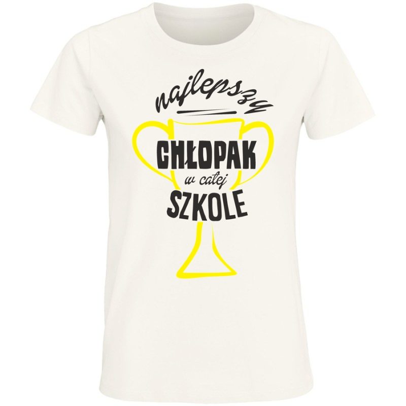 najlepszy chlopak w calej szkole damska white