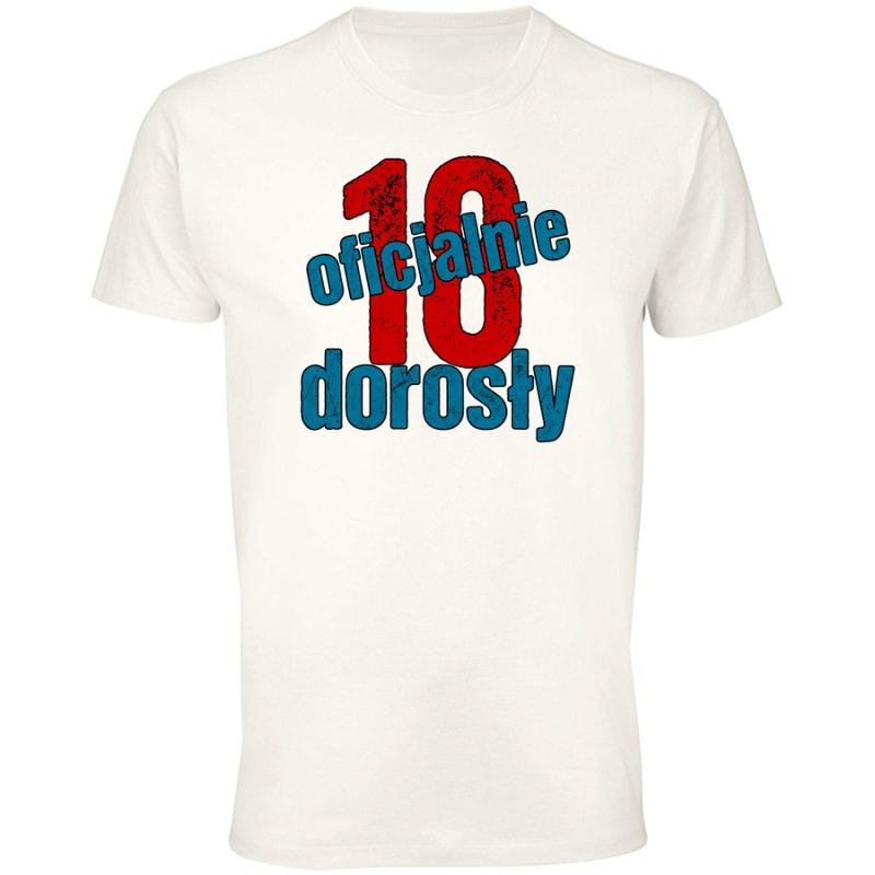 oficjalnie dorosly 18 meska white