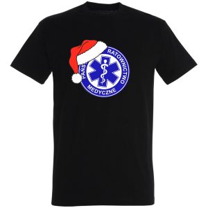 Państwowe ratownictwo medyczne święta czapka mikołaja