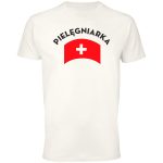 Koszulka pielęgniarka czepek nowy z krzyżem