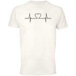 Koszulka pielęgniarka linia życia puls miłości