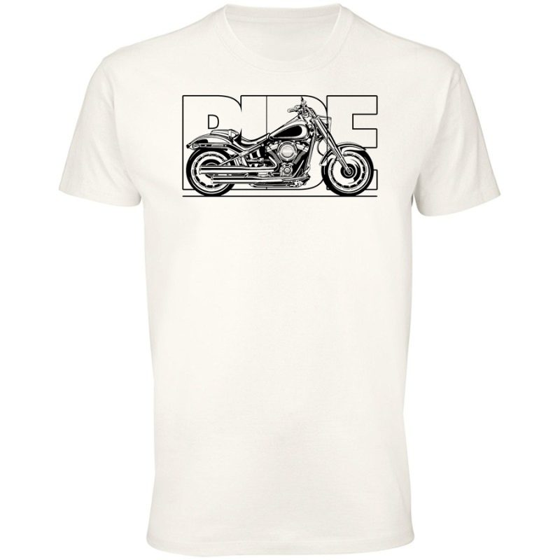 ride motocykl. meska white