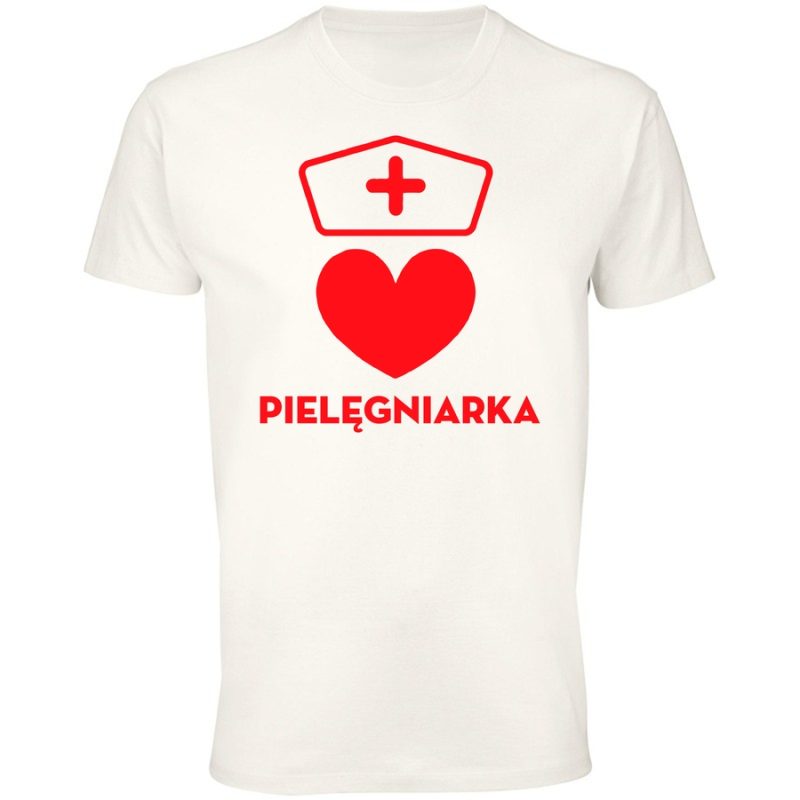 serce czepek logo pielegniarkameskawhite